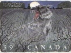 Canadian Werewolf Stamp