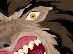 Werewolf Closeup